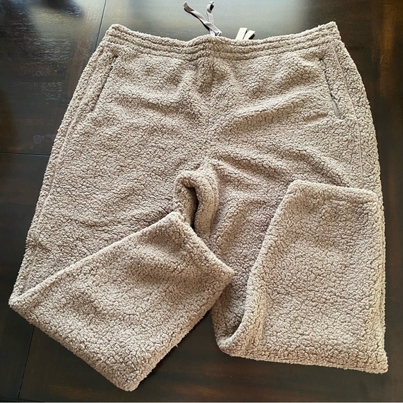 NWT SKIMS Teddy Pants Sherpa Jogger Desert 3X - Picture 5 of 14